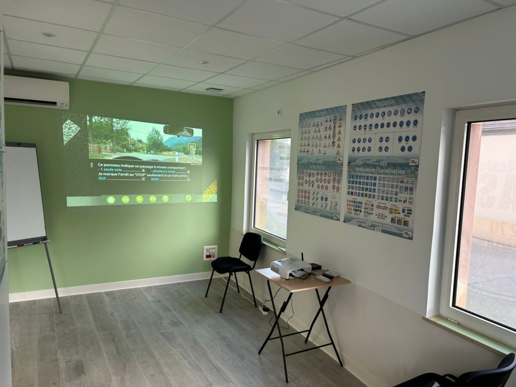 Salle de Code Auto Moto Ecole HAAS a Rhinau Salle de Code Auto-Ecole HAAS à Rhinau